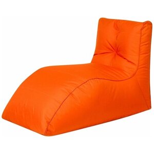 Кресло Шезлонг Оранжевый (Классический)