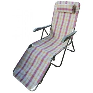 Кресло -шезлонг Таити с447, разноцветный, серый, без м/э