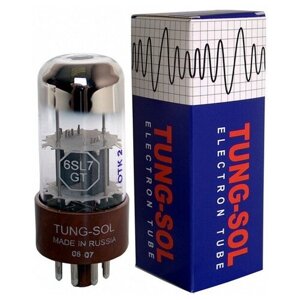 Лампа 6SL7GT Tung-Sol для усилителя мощности, подобранная в пару или четверку