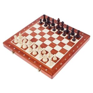 Madon Шахматы Магнитные 35 коричневый игровая доска в комплекте