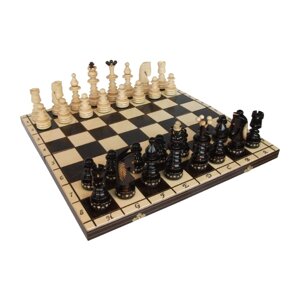Madon Шахматы Рождественские-2 u114 коричневый игровая доска в комплекте