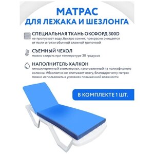 Матрас для лежака / шезлонга MATRAS-BLUE-1