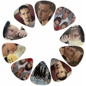 Медиаторы Backstreet Boys толщина 0.71 мм, комплект - 10 штук