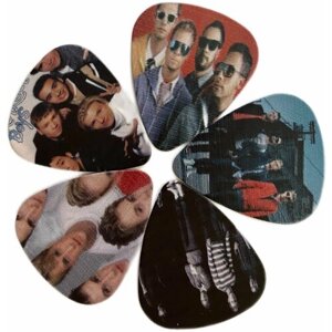 Медиаторы Backstreet Boys, толщина 0.71 мм, комплект - 5 штук