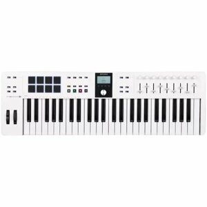 MIDI клавиатура Arturia KeyLab Essential 49 mk3 White - 49 клавиш