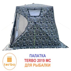 Мобильная баня/ зимняя палатка 4 слоя Terbo Mir 2019 MC