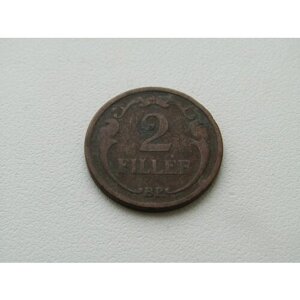 Монета. Венгрия 2 филлера 1929