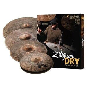 Набор из 4 -х тарелок zildjian KCSP4681 K custom DRY cymbal SET