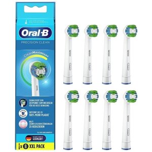 Набор насадок Oral-B Precision Clean CleanMaximiser белый, 8 шт.