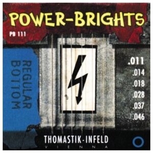 Набор струн Thomastik-Infeld Power Brights Regular Bottom PB111, 1 уп.