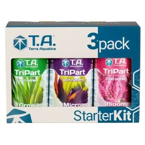 Набор удобрений для растений GHE (Terra Aquatica) Starter Kit TriPart HW 0.5л