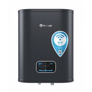 Накопительный электрический водонагреватель Thermex ID 30 V (pro) Wi-Fi, черный