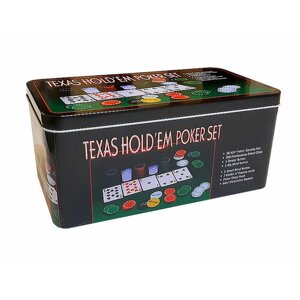 Настольная игра Partida Набор для покера Holdem Light на 200 фишек c номиналом
