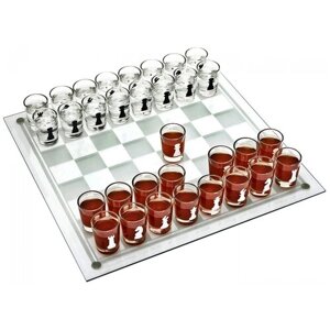 Настольная игра Пьяные шахматы/ Шахматы со стопками