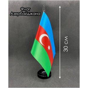Настольный флаг. Флаг Азербайджана