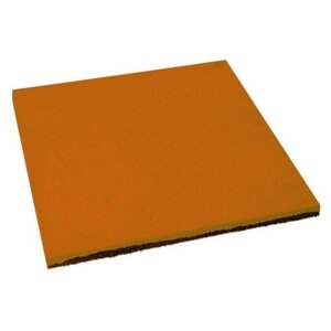 Newmix Резиновая плитка Квадрат 30 мм Ровное основание оранжевая