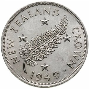 Новая Зеландия 1 крона (crown) 1949
