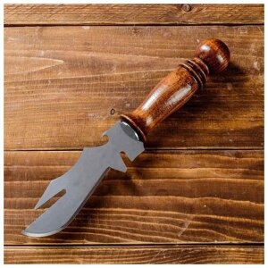 Нож-вилка для шашлыка узбекский