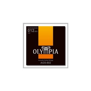Olympia AGS802 струны для акуст. гитары Phosphor Bronze (12 16 24 32 42 53)