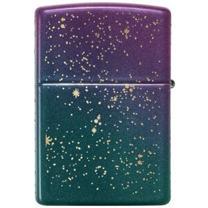 Оригинальная бензиновая зажигалка ZIPPO Classic 49448 Starry Sky с покрытием Iridescent - Звездное Небо