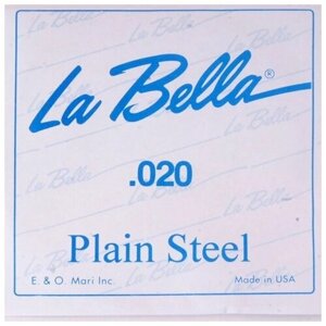 Отдельная стальная струна, 020, La Bella PS020