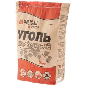 PALISAD Уголь березовый, 5 кг 42.7 л