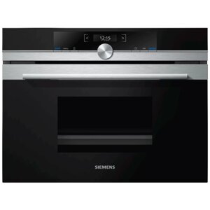 Пароварка Siemens iQ700 CD634GAS0, черный/серебристый