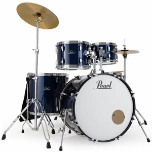 Pearl RS525SC/ C743 ударная установка из 5-ти барабанов, цвет синий металлик,3/2 коробки)