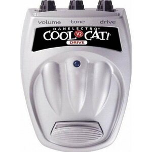 Педаль эффектов гитарная, овердрайв Danelectro CO2 Cool Cat Drive V2