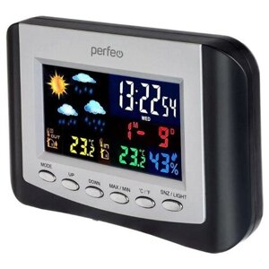 Perfeo Часы-метеостанция "Сolor+PF-S3332BS)