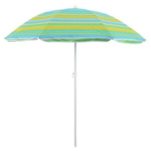 Пляжный зонт регулируемый с наклоном "яркие тропики"180см