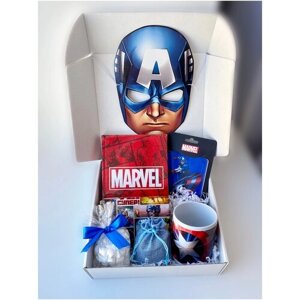 Подарочный набор Марвел "Капитан Америка"
