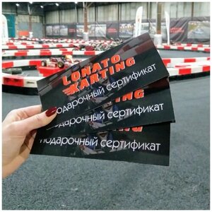 Подарочный сертификат в картинг-центре Lonato Karting на индивидуальное занятие