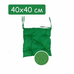 Подушка для уличной мебели 40х40, зеленая
