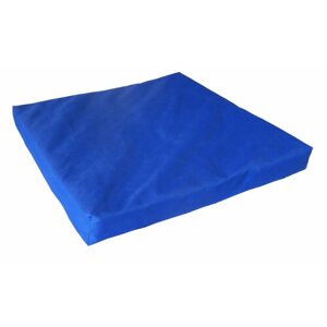 Подушка на садовую мебель синяя 50х50см