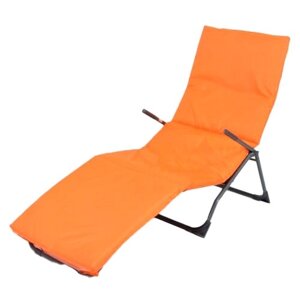Подушка WOWPUFF подушка водоотталкивающая 195х63х3.5 см, 195х63х3.5 см, до 100 кг, оранжевый