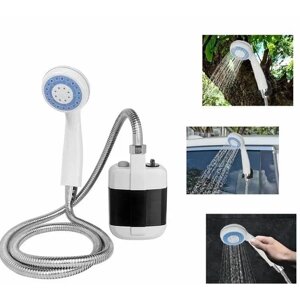 Походный переносной душ Portable Outdoor Shower с акуммулятором и USB зарядкой