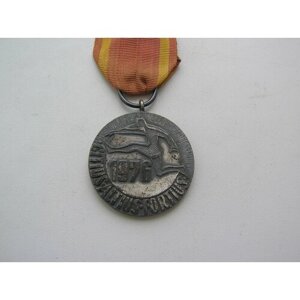 Польша. Медаль 9 спартакиада в Варшаве. 1976 год.