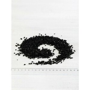 Резиновая крошка черная, фракция 2-4 мм, 10 кг (25 л)