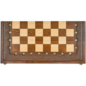 Резные шахматы и нарды Леотар