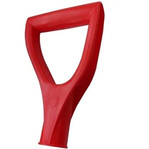 Ручка для лопаты V образная красная ø32 мм Арт. 85339094