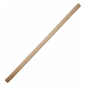 Ручка для швабры Черенок для инвентаря, диаметр 30 мм, длина 120 см, деревянный, 74065, 606628