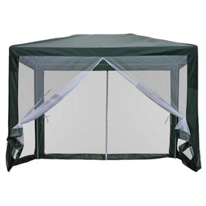 Садовый шатер с сеткой Afina garden AFM-1061NA green