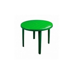 Садовый стол Альтернатива М2666 зеленый (900х900х750мм)