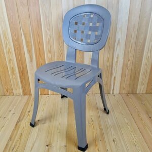"Самый крепкий стул"пластиковый стул "Элегант" от бренда "Элластик-Пласт" Цвет: Мокко