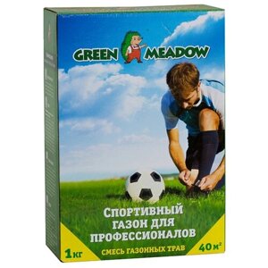Семена газона "Спортивный газон для профессионалов", 1 кг, GREEN MEADOW