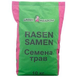Семена GREEN MEADOW Быстровосстанавливающийся газон, 10 кг, 10 кг