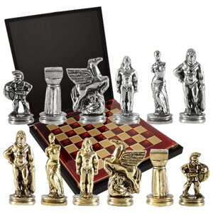 Шахматный набор Древняя Спарта KSVA-MP-S-16-28-RED
