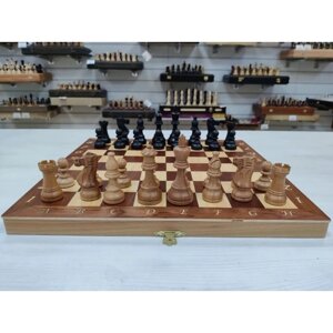 Шахматы деревянные суприм с утяжелением