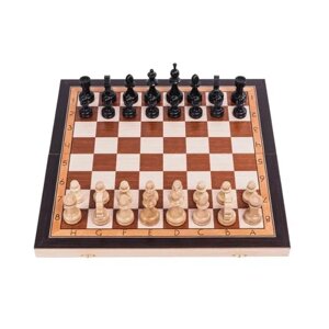 Шахматы деревянные турнирные из бука большие доска 47 на 47 см